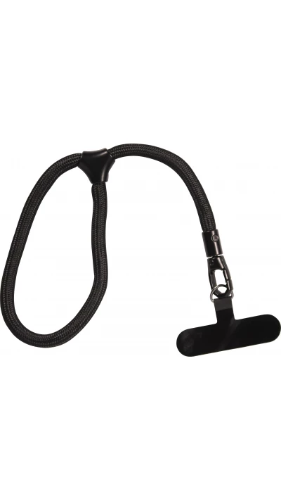 Universal-Halsband aus Seil für Hülle - Schwarz