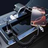 Dudao L20 Pro 4-in-1 Kabel USB-A / USB-C - Lightning / USB-C 65W f&uuml;r Laden und Daten&uuml;bertragung - Schwarz