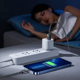 C&acirc;ble Joyroom A4 USB-C / Lightning 20W avec &eacute;cran affichage (1.2m) - Noir