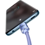 Baseus USB-C zu USB-C PD QC Kabel 100W 5A 480Mb/s (2 m) - Lila