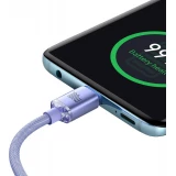 Baseus USB-C zu USB-C PD QC Kabel 100W 5A 480Mb/s (2 m) - Lila