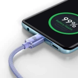 Baseus USB-C zu USB-C PD QC Kabel 100W 5A 480Mb/s (2 m) - Lila
