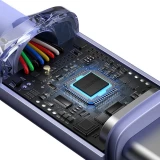 Baseus USB-C zu USB-C PD QC Kabel 100W 5A 480Mb/s (2 m) - Lila