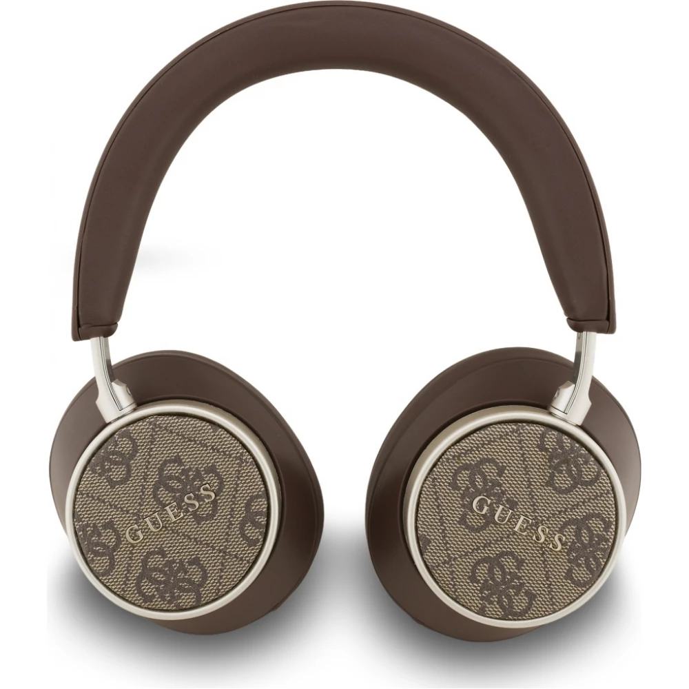 Guess Bluetooth Kopfhörer 4G Klassisch Logo ENC 45h Autonomie - Braun