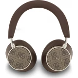 Guess Bluetooth Kopfhörer 4G Klassisch Logo ENC 45h Autonomie - Braun