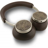 Guess Bluetooth Kopfhörer 4G Klassisch Logo ENC 45h Autonomie - Braun