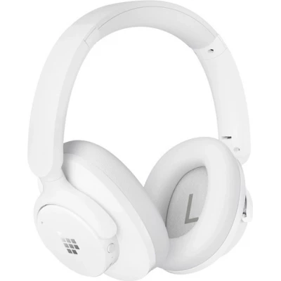 Casque sans fil Bluetooth Tronsmart SOUNFII Q20S Hybrid ANC avec r&eacute;duction de bruit active - Blanc