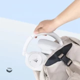 Casque sans fil Bluetooth Tronsmart SOUNFII Q20S Hybrid ANC avec r&eacute;duction de bruit active - Blanc