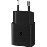 Chargeur adaptateur mural Samsung EP-T1510NBEGEU USB-C 15W PD AFC charge rapide et conception compacte - Noir