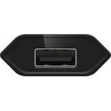 Chargeur mural Goobay 5W USB-A adaptateur secteur USB compact - Noir