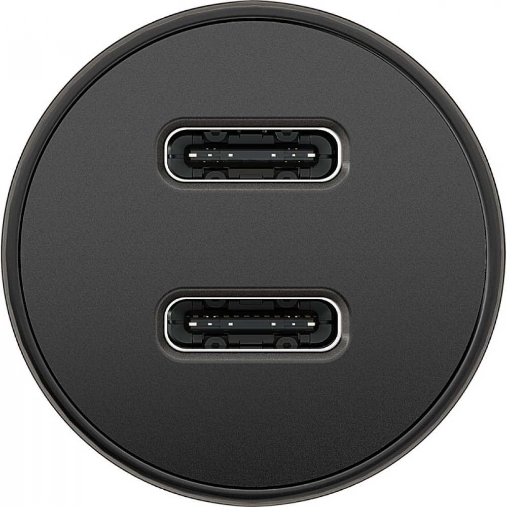 Goobay Auto Schnellladegerät 30W USB-C PD Kfz-Ladeadapter für 12/24V - Schwarz