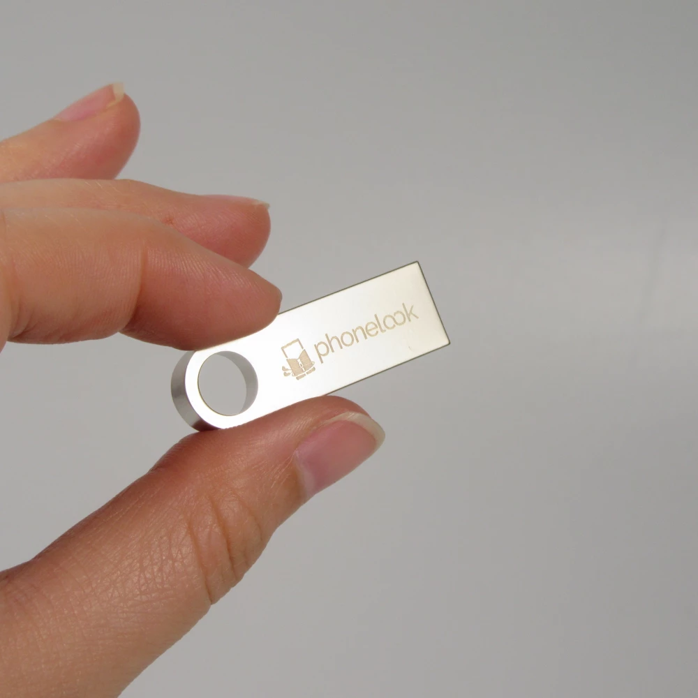 Clé USB ultra-légère argentée – Compacte et portable - 8GB - Argent