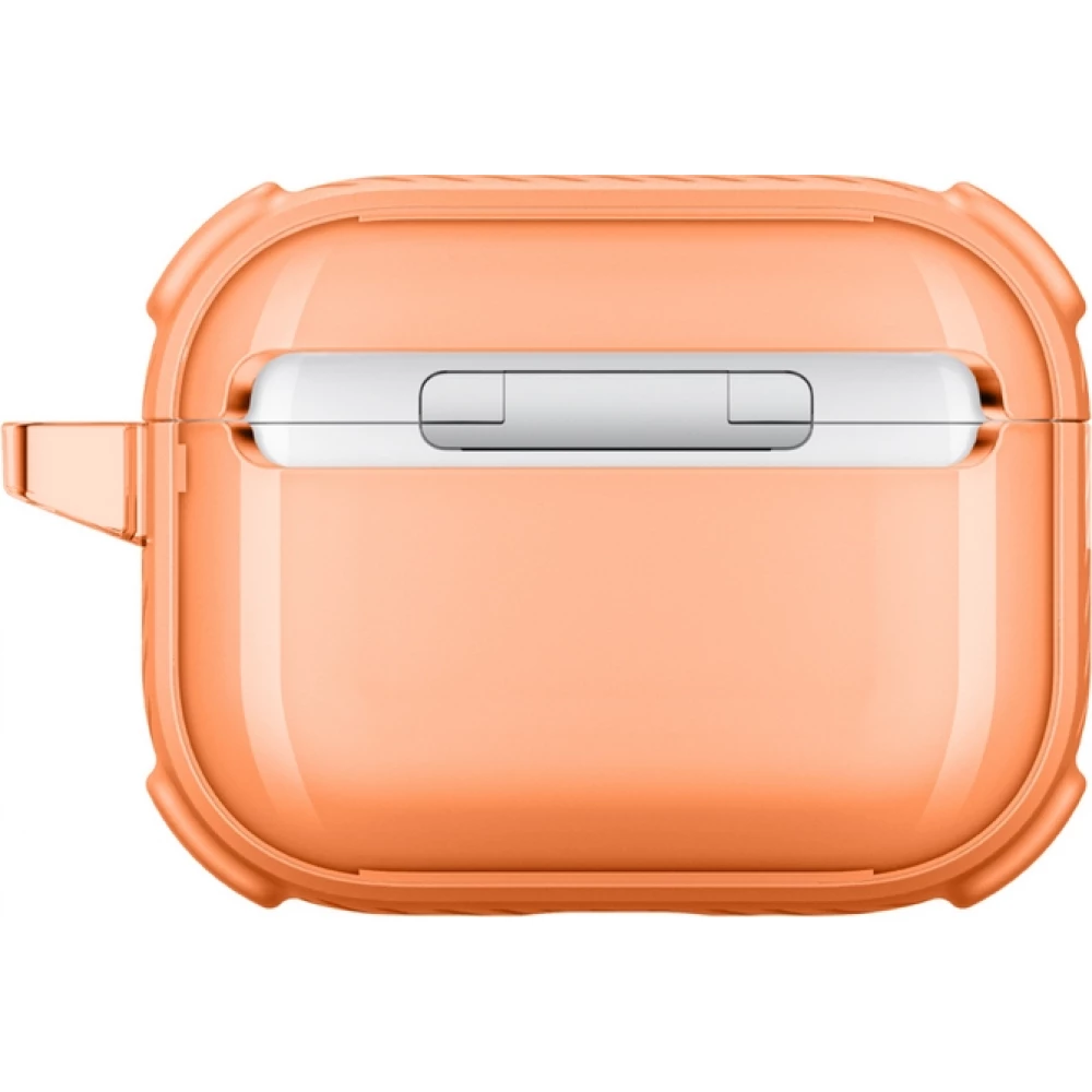 Coque AirPods 3 - AmazingThing Titan Pro Guardian Case protection innovant - Orange