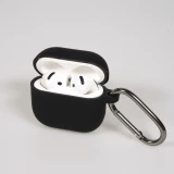 Coque AirPods 4 - Colorée en silicone protection souple et stylée - Noir