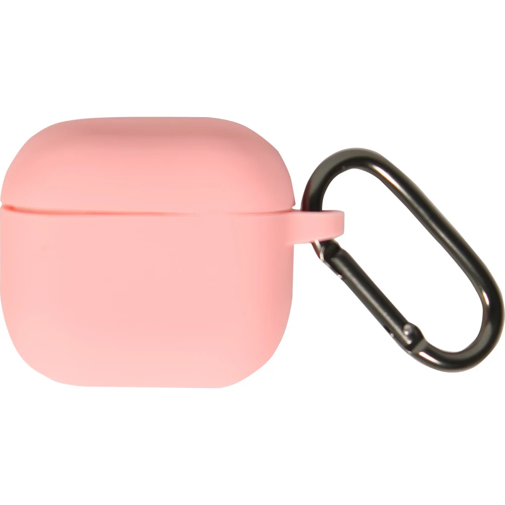 Coque AirPods 4 - Color&eacute;e en silicone protection souple et styl&eacute;e - Rose
