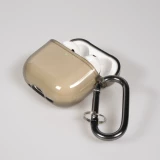 AirPods 4 Case Hülle - Transparentes TPU-Silikon - Braun