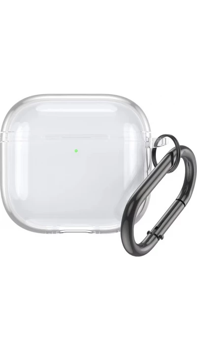 Coque AirPods 4 - Silicone TPU transparent - Transparent
