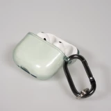 Coque AirPods 4 - Silicone TPU transparent - Vert