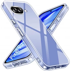 Hülle Google Pixel 9a - Gummi Transparent Silikon Gel Simple Super Clear flexibel