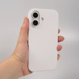 Coque iPhone 16 Plus - Soft Touch - Blanc