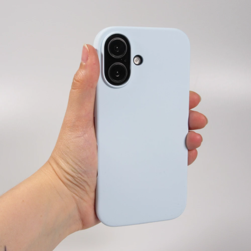 iPhone 16 Plus Case H&uuml;lle - Soft Touch - Hellblau