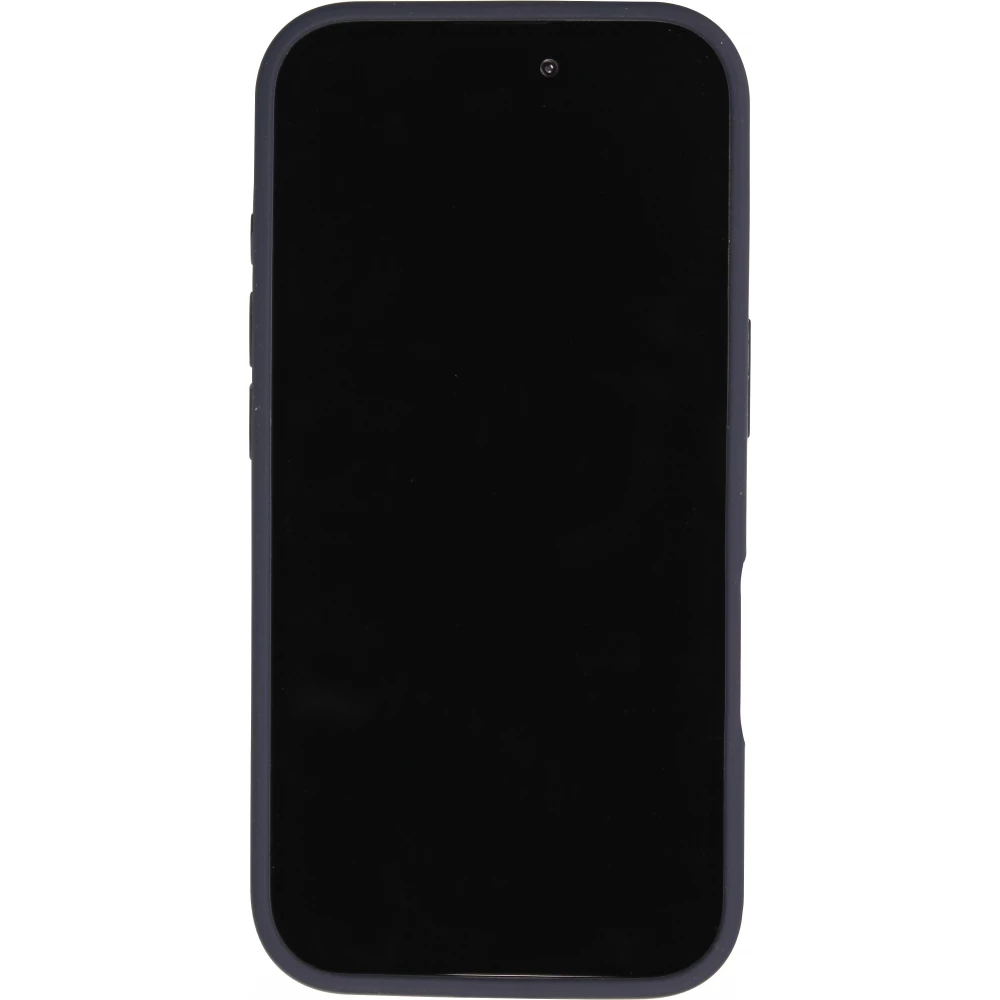 Coque iPhone 16 Plus - Soft Touch - Bleu fonc&eacute;