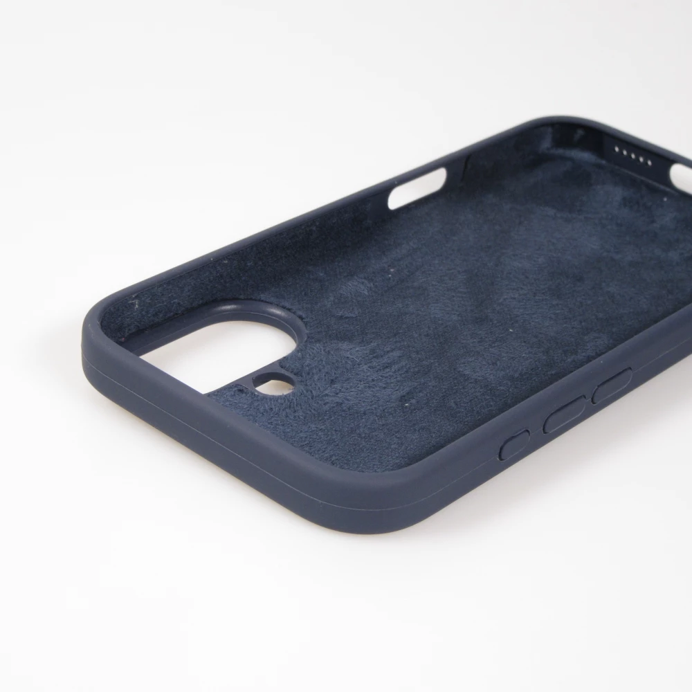 Coque iPhone 16 Plus - Soft Touch - Bleu fonc&eacute;
