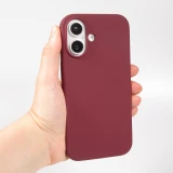 iPhone 16 Plus Case H&uuml;lle - Soft Touch - Bordeaux