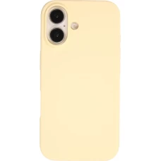 iPhone 16 Plus Case H&uuml;lle - Soft Touch - Gelb