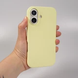 iPhone 16 Plus Case H&uuml;lle - Soft Touch - Gelb