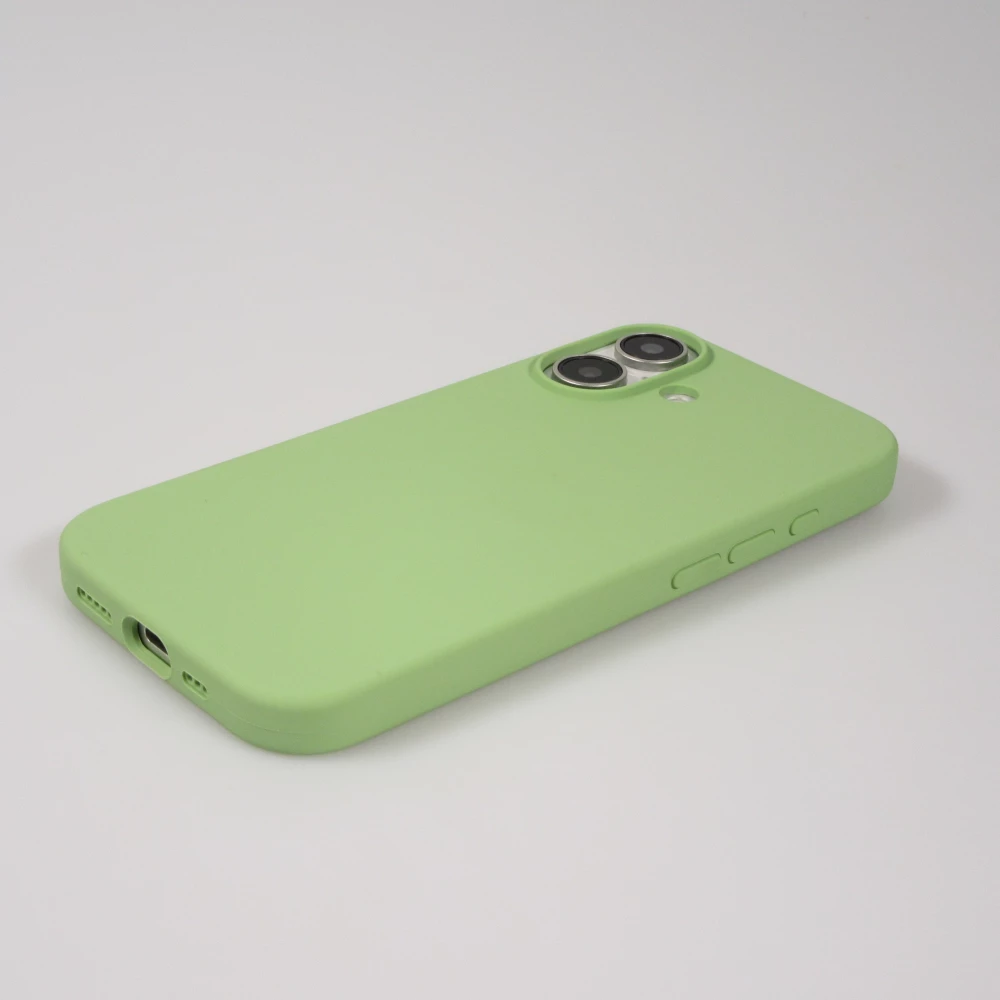 iPhone 16 Plus Case H&uuml;lle - Soft Touch - Hellgr&uuml;n