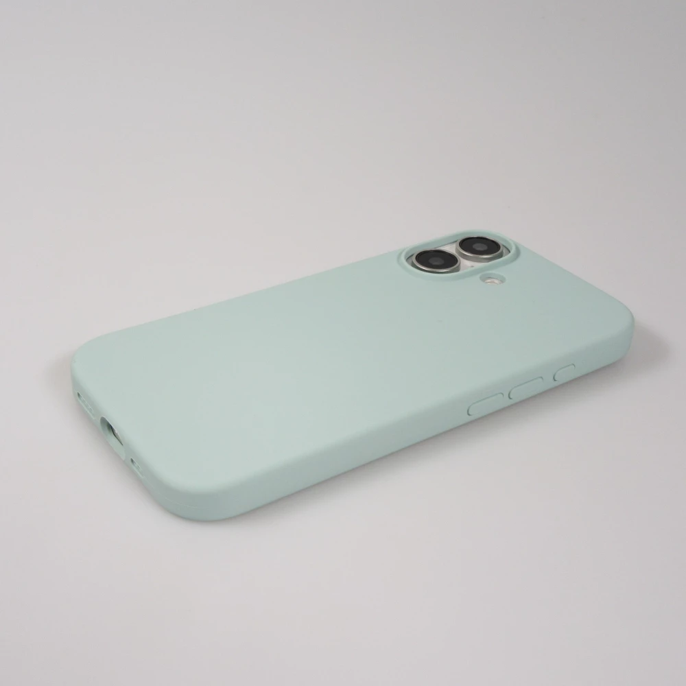 iPhone 16 Plus Case H&uuml;lle - Soft Touch - Wassergr&uuml;n