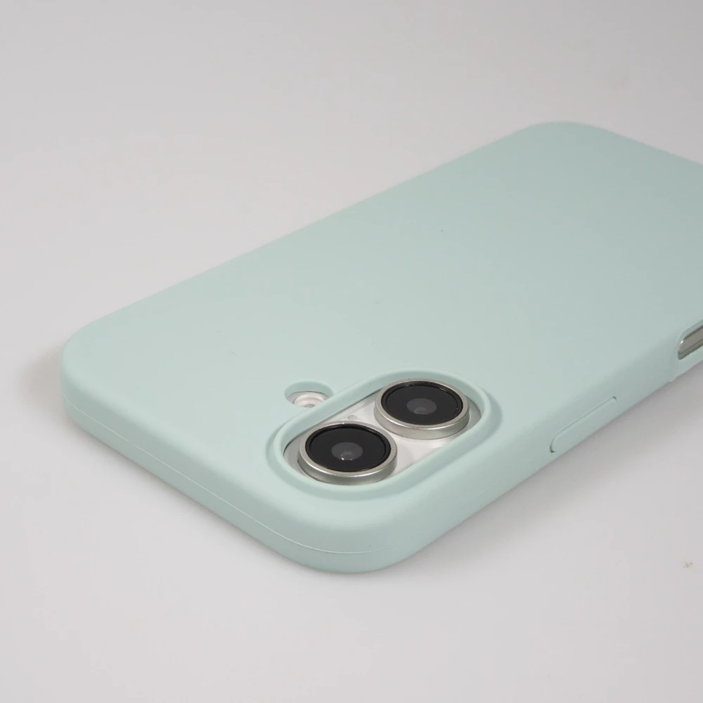 iPhone 16 Plus Case H&uuml;lle - Soft Touch - Wassergr&uuml;n