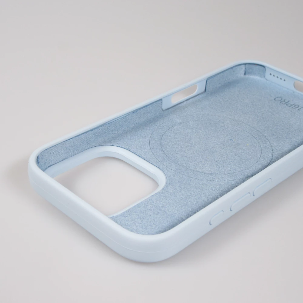 iPhone 16 Pro Max Case H&uuml;lle - Soft Touch - Hellblau