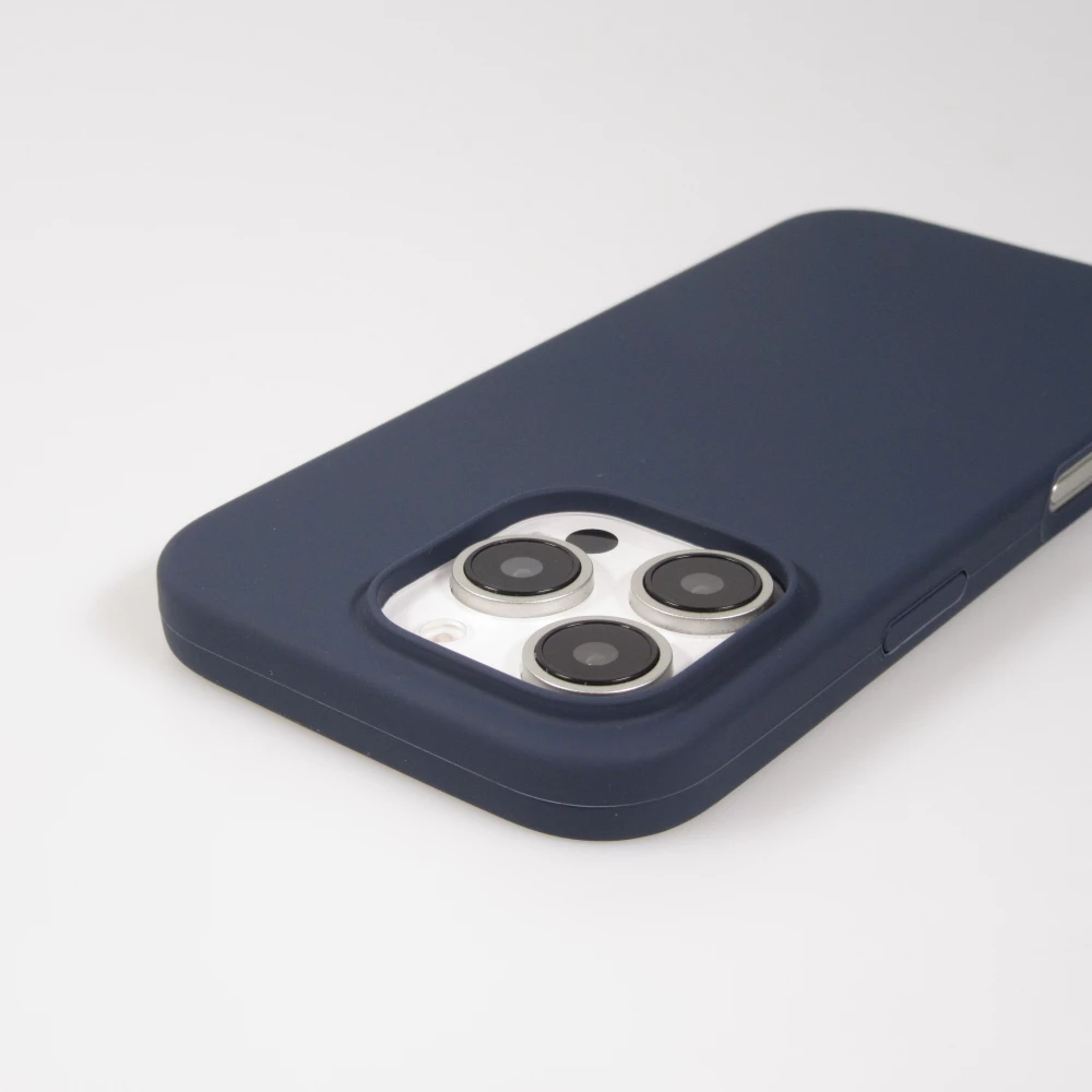 iPhone 16 Pro Max Case H&uuml;lle - Soft Touch - Dunkelblau