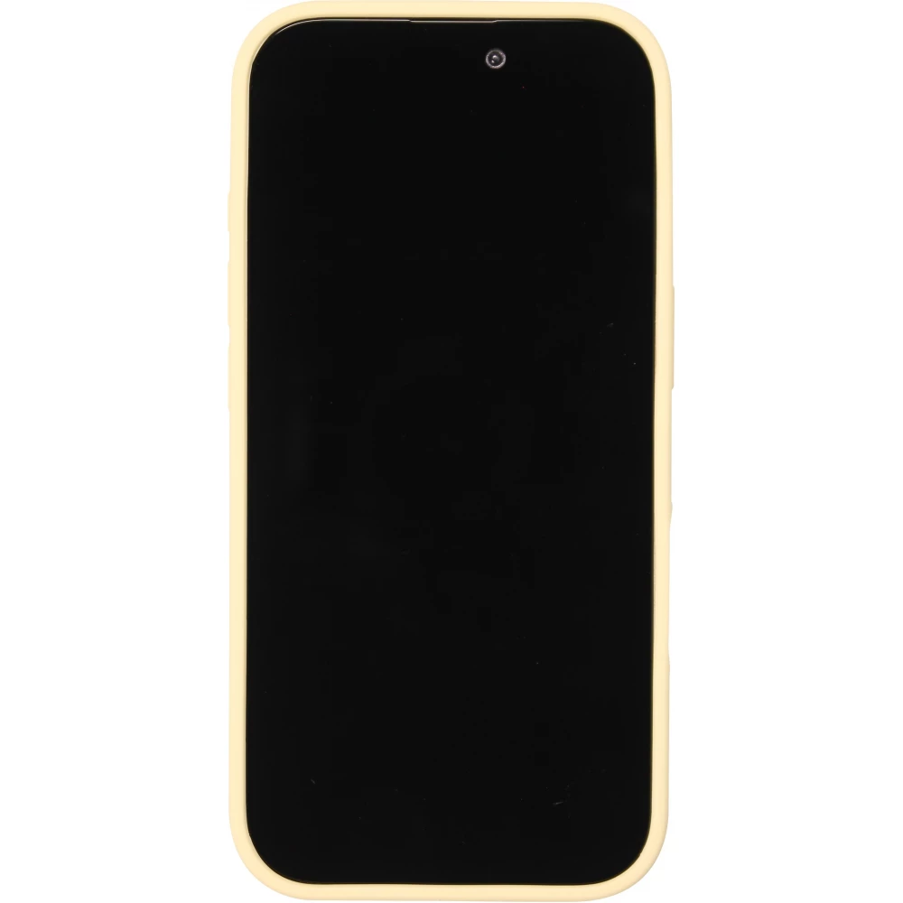 iPhone 16 Pro Max Case H&uuml;lle - Soft Touch - Gelb