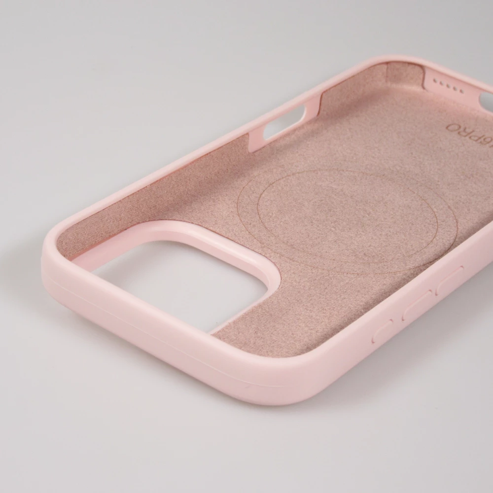 iPhone 16 Pro Max Case H&uuml;lle - Soft Touch - Hellrosa