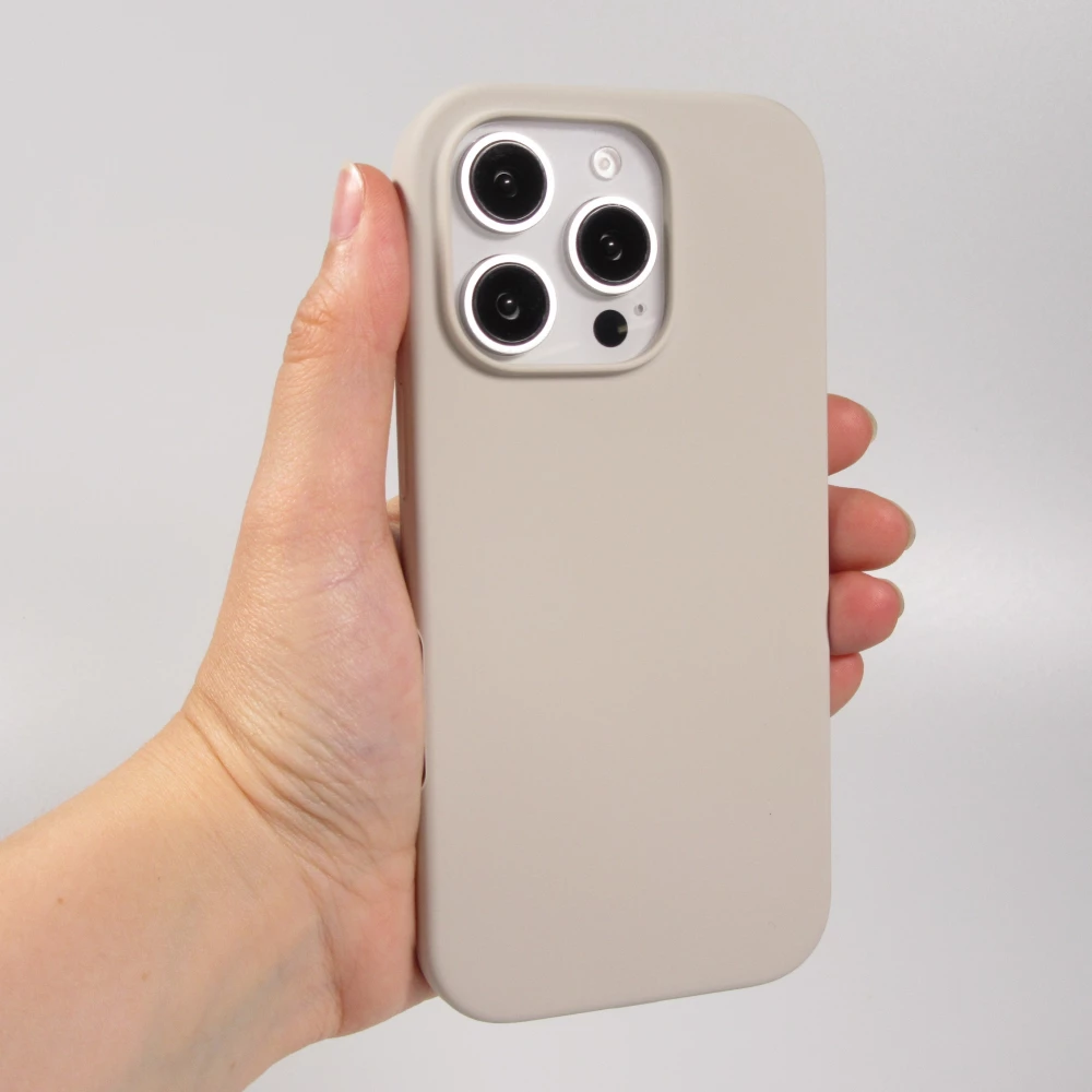 iPhone 16 Pro Max Case H&uuml;lle - Soft Touch - Sable