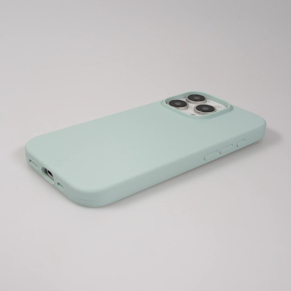 Coque iPhone 16 Pro Max - Soft Touch -  Vert d'eau