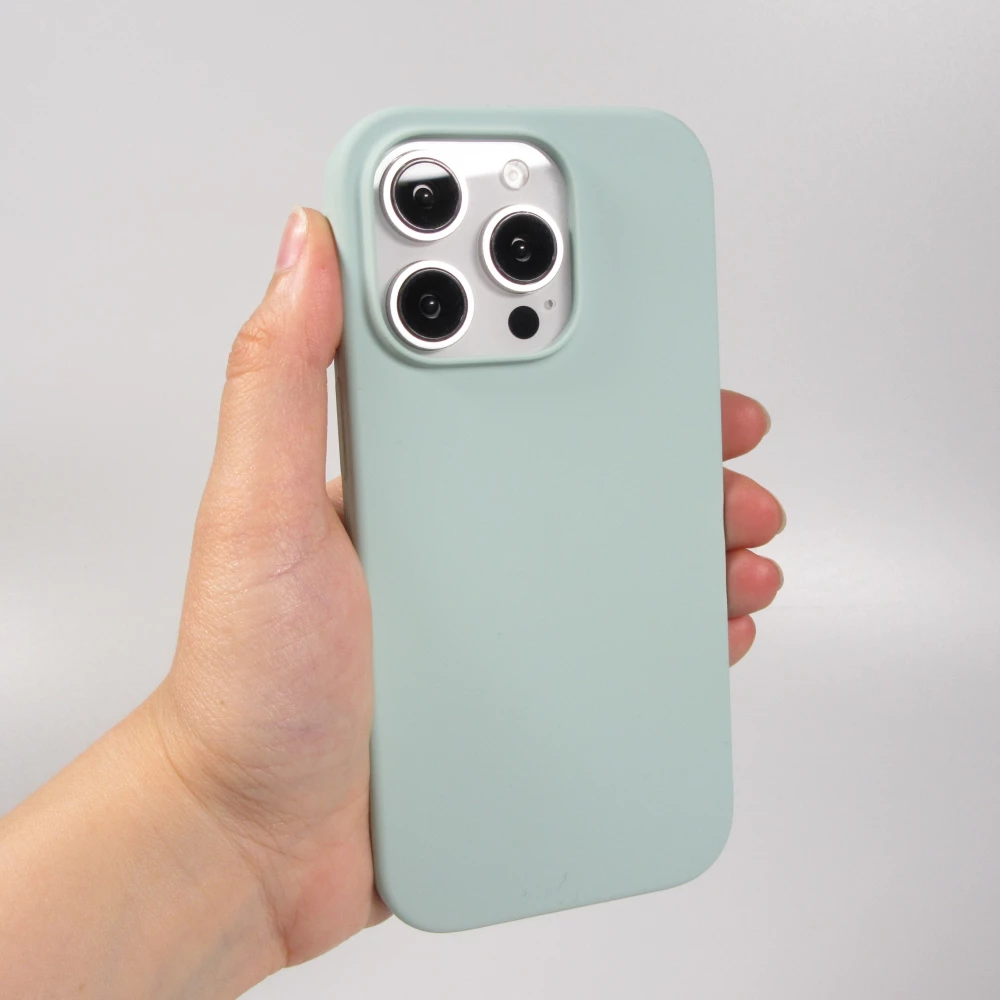 Coque iPhone 16 Pro Max - Soft Touch -  Vert d'eau