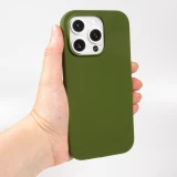Coque iPhone 16 Pro Max - Soft Touch - Vert militaire