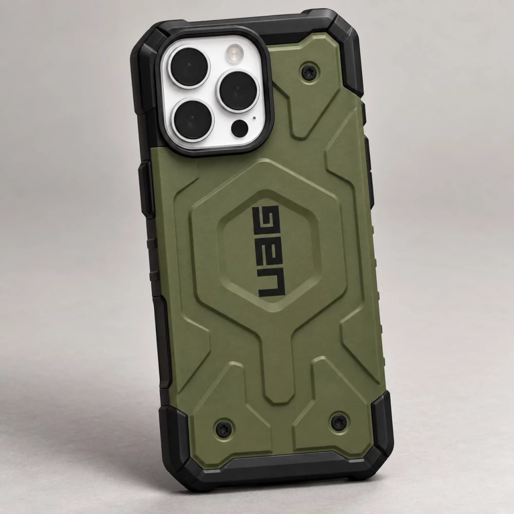 Coque iPhone 16 Pro Max - UAG Armor X protection magnétique renforcée antichoc compatible MagSafe - Vert