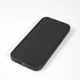 Coque iPhone 15 Pro Max - Ultra-légère et aérée avec look grille compatible MagSafe - Noir