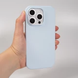 Coque iPhone 16 Pro - Soft Touch - Bleu clair