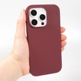 Coque iPhone 16 Pro - Soft Touch - Bordeaux