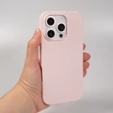 Coque iPhone 16 Pro - Soft Touch - Rose clair