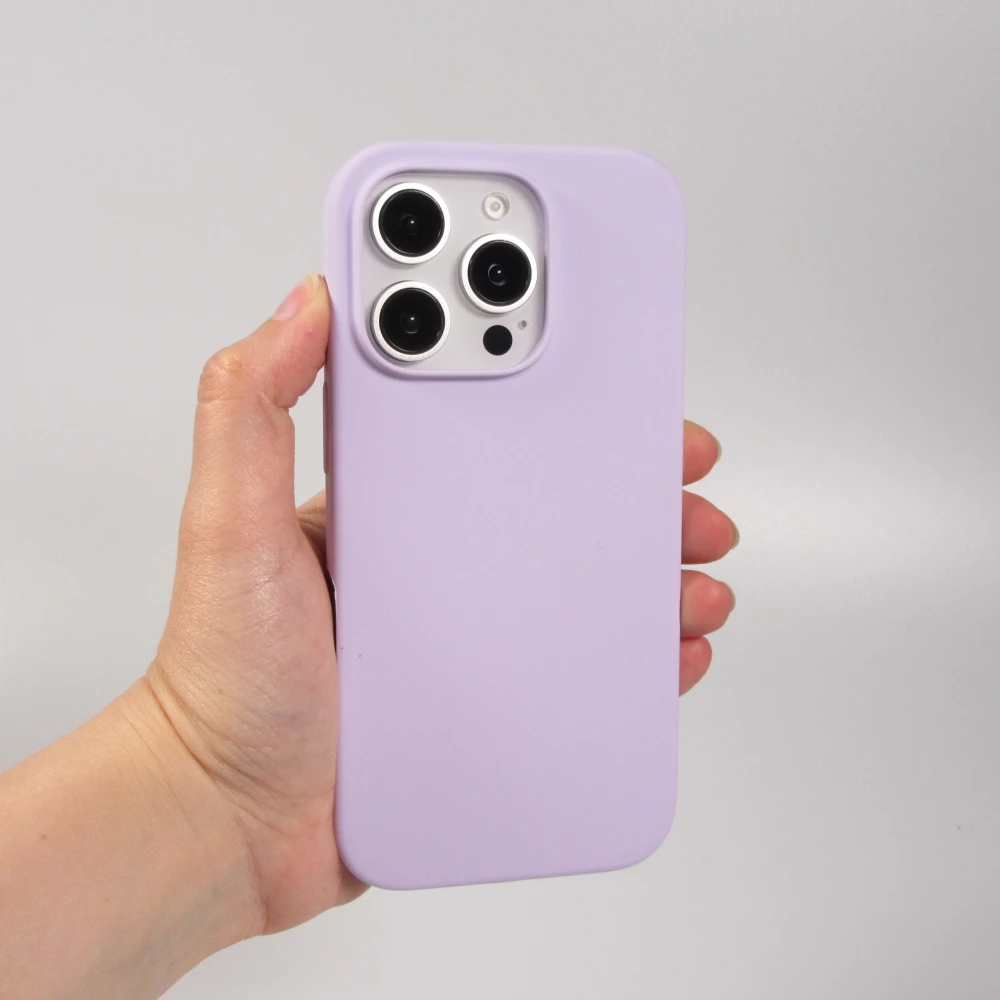 Coque iPhone 16 Pro - Soft Touch - Violet clair