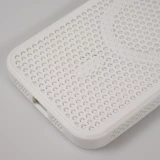 iPhone 15 Pro Case Hülle - Ultra-leicht und luftig mit MagSafe-kompatiblem Gitterdesign - Weiss