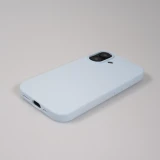 Coque iPhone 16 - Soft Touch - Bleu clair