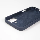 Coque iPhone 16 - Soft Touch - Bleu fonc&eacute;